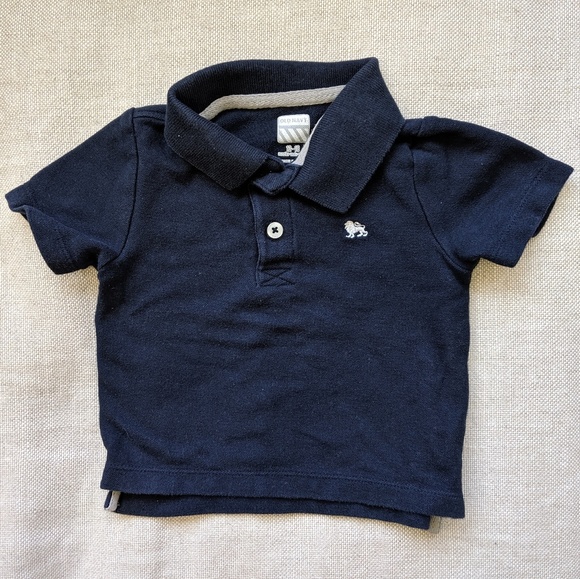 Old Navy Baby Navy Polo Shirt - Picture 1 of 3